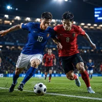 world cup ph Intense soccer clash under stadium lights